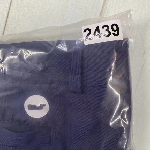 Vineyard Vines Fairway Pants Mens 33x30 Blue Stretch Golf Chinos 1P0254 - Picture 10 of 10